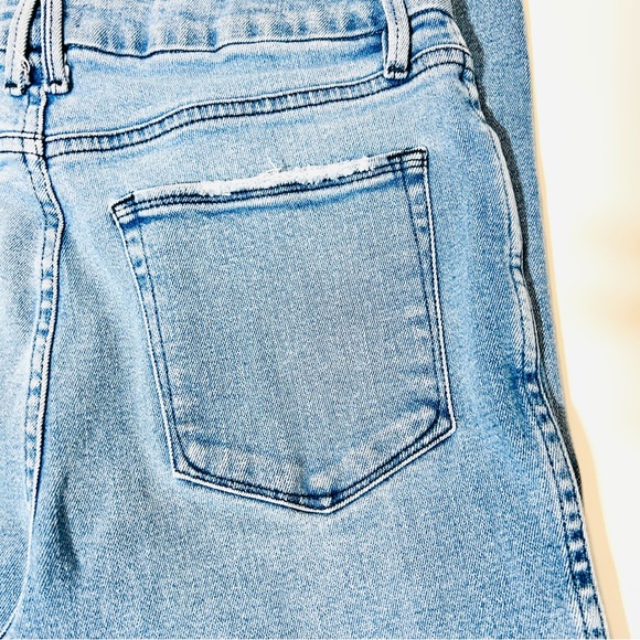 Good American jeans Straight Leg jeans medium wash high rise women size 14 - Picture 12 of 12